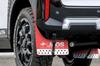 JAOS B621392R Mudguard III Rear Set Red for Mitsubishi Delica Mini and Exterior B34A, B35A, B37A, B38A. Custom-designed Mudguards.
