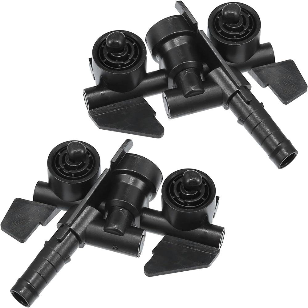 1Pair Headlight Cleaning Washer Nozzle Front Left Right 61674290868 for BMW 3Ser