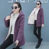 Women's Large Size Velvet Thickened Lambskin Casual Jacket - Autumn/Winter 2023