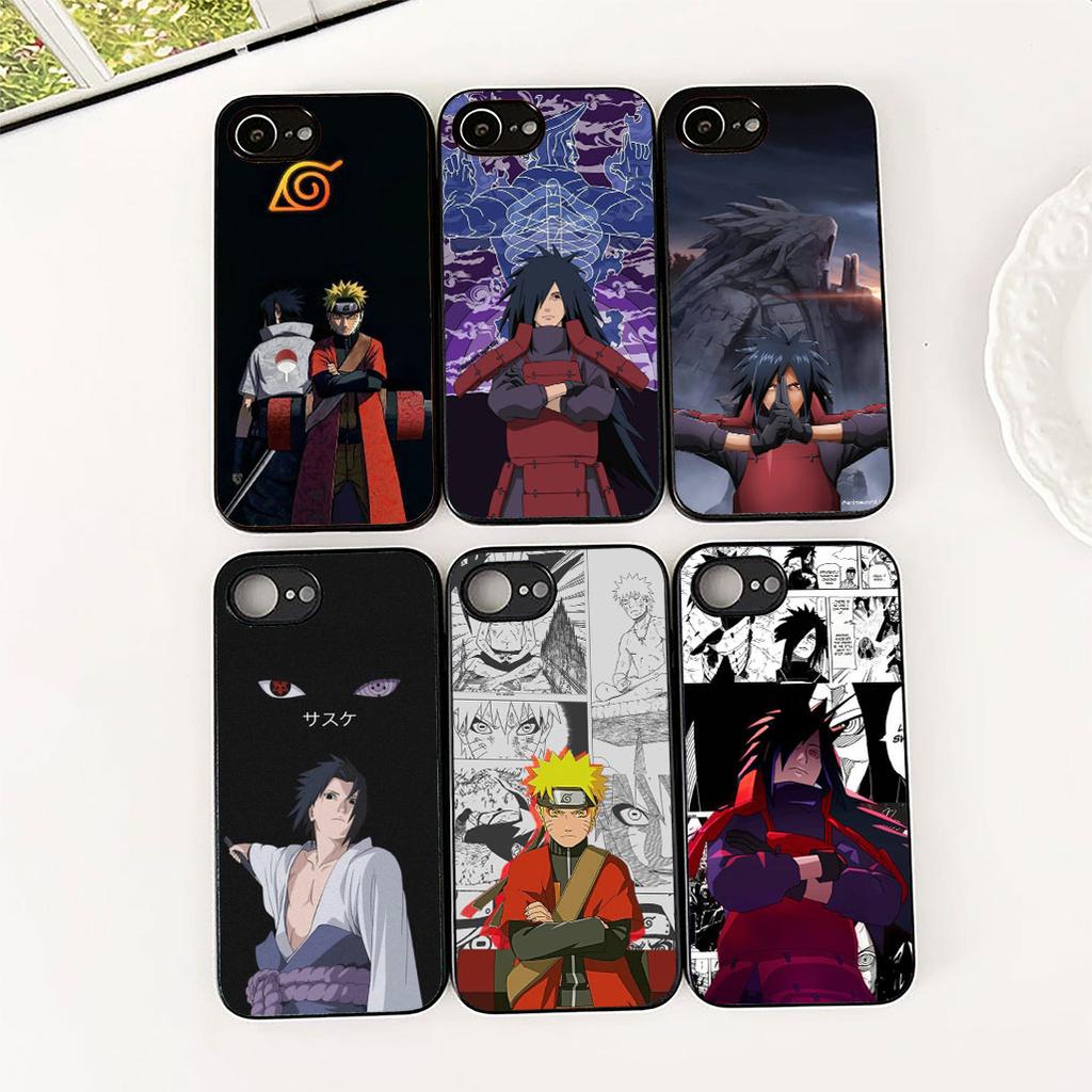 Cover for Apple iPhone 17 16 14 15 Plus Pro Max 16E ProMax + 15Plus 15+ 16+ Phone Case Madaras Sasuke Uchiha Itachi Narutos