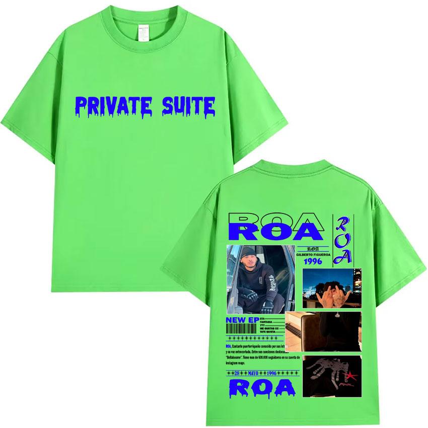 Rapper Camiseta De Roa Album 2025 Graphics T Shirt Hipster Mens Harajuku Pop Tshirt Summer Oversized Cotton Tee Shirt Streetwear