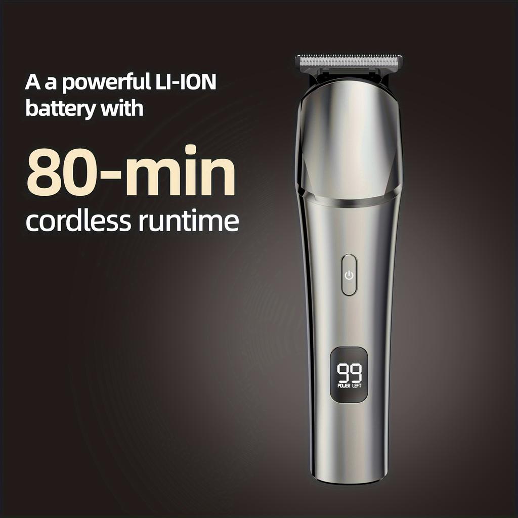 Electric Barber And Beard Trimmer For Men - 11 In 1 Men's Grooming Kit With Hair Clippers, Electric Razor, Shavers For Mustache, Face Gifts For Men