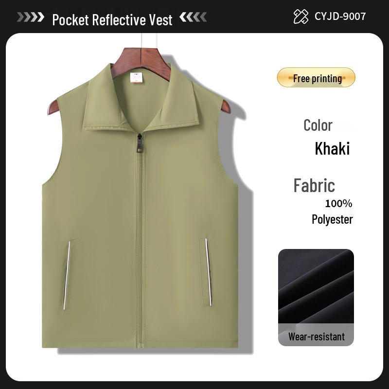 Индивидуальные жилеты волонтеров и гидов с логотипом для супермаркетов и складской деятельности