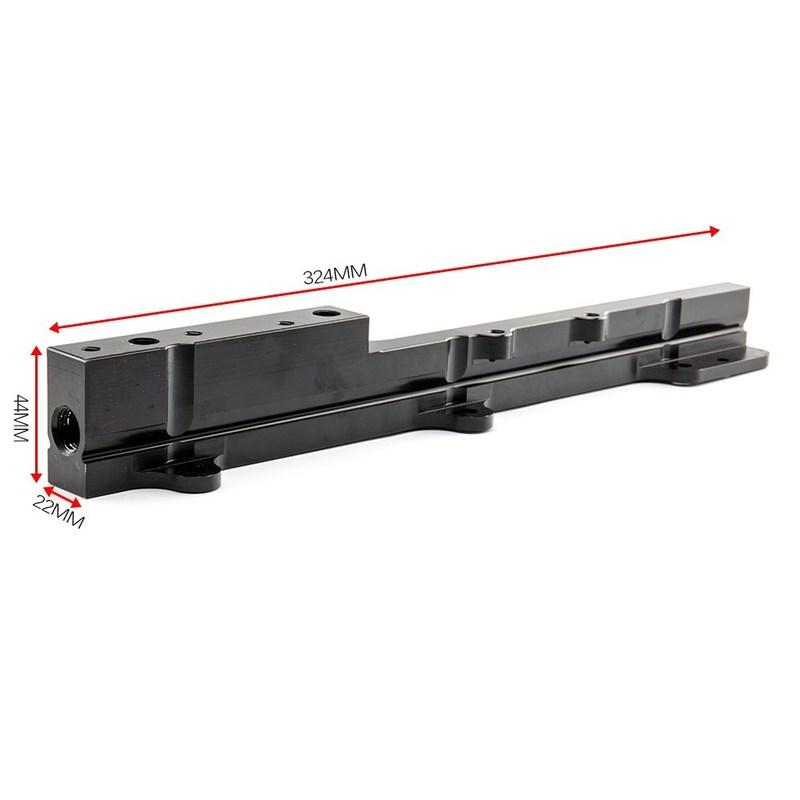 High Flow Engine Aluminum alloy Oil Injector Fuel Rail Kit For Honda B-Series B16 B18 B20 Si LS GSR Integra