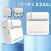 C19 MINI Print Portable Thermal Printer Photo Pocket Thermal Label Printer 58mm Printing Wireless Bluetooth Android IOS