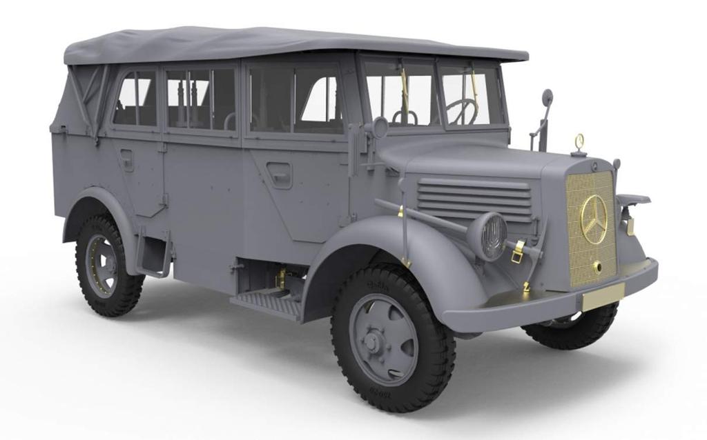 Miniart German Plastic Model Kit MA35189 1/35 Kfz.70 & 7.62cm F.K.39 (r)