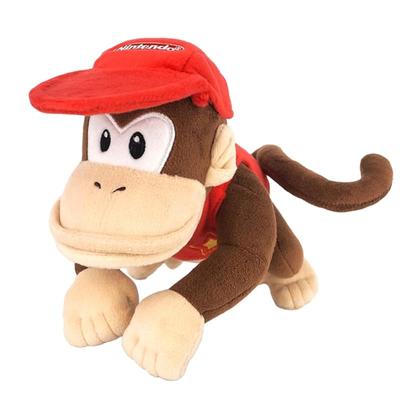 Sanei Boeki Super Mario ALL STAR КОЛЛЕКЦИЯ Diddy Kong (S) Плюшевая игрушка Ш15 x Г20 x В18см AC21