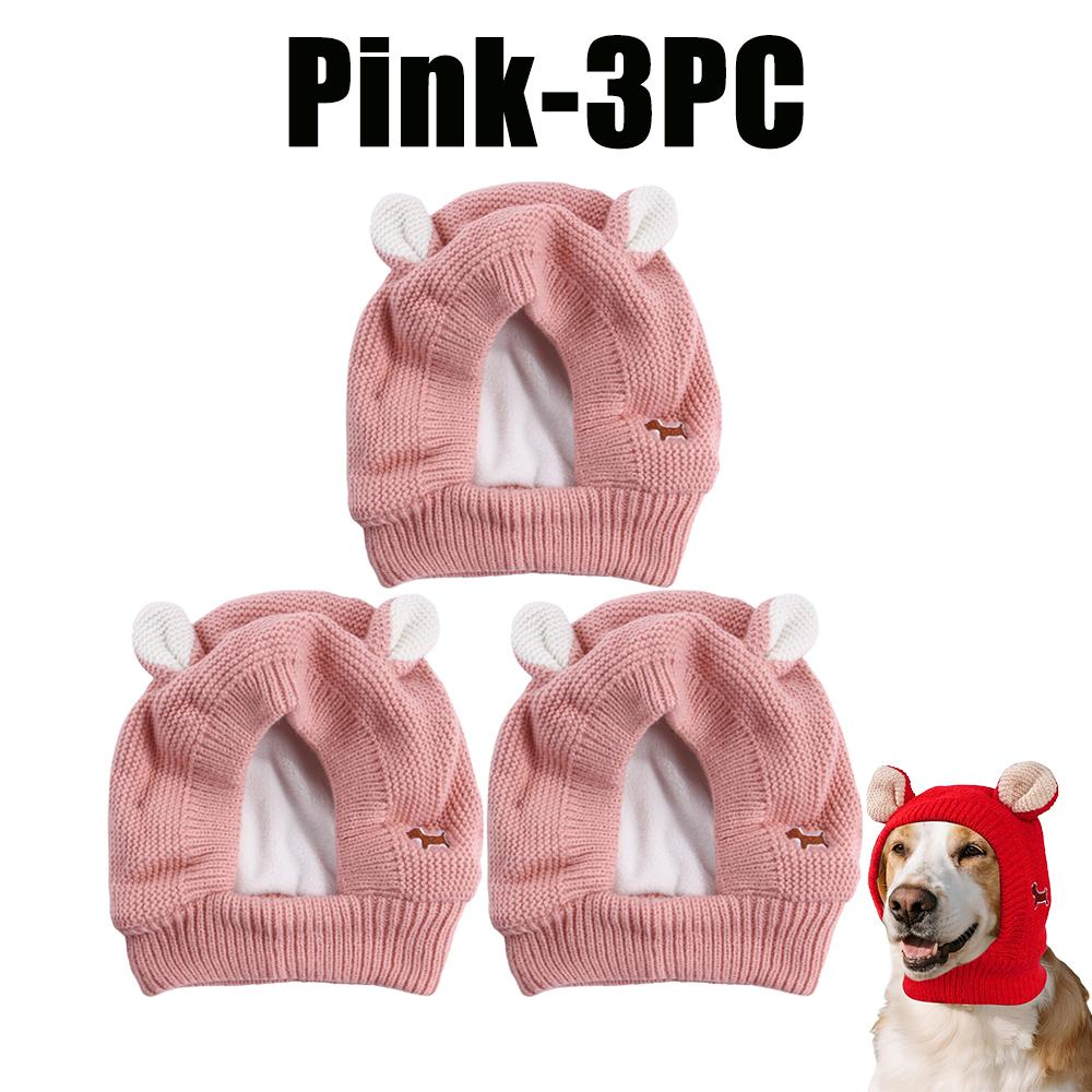 Winter Warm Christmas Dog Hat Cute Animal Costume Headdress for Large Breeds Labrador Golden Retriever Funny Pet Supplies