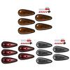 5Pcs Roof Running Top Marker Lights Cab Lights Teardrop Cab Lights Waterproof Truck Cab Marker Lights for Truck