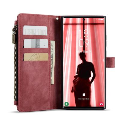 CaseMe Кожаный чехол с несколькими слотами для карт для Samsung S21/S21Plus/S21Ultra
