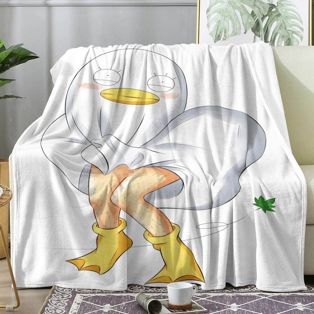 G-Gintama Elizabeth Throw Soft Flannel Throw Summer AC Blanket Lightweight Cool Nap Blanket for Sofa Bed Couch Travel