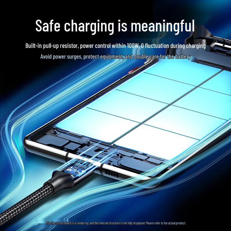 Ugreen Зарядное устройство 5 В/1 А и кабель Type-C 6 А, комплект