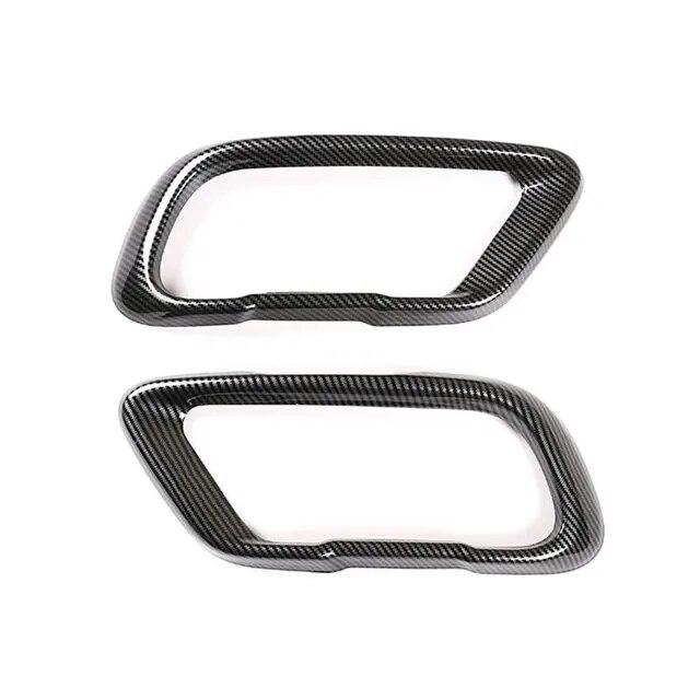 Нержавеющая сталь 2 шт. автомобильный глушитель выхлопной трубы выходная крышка детали отделка для BMW X5 G05 X6 G06 X7 G07 M Sports