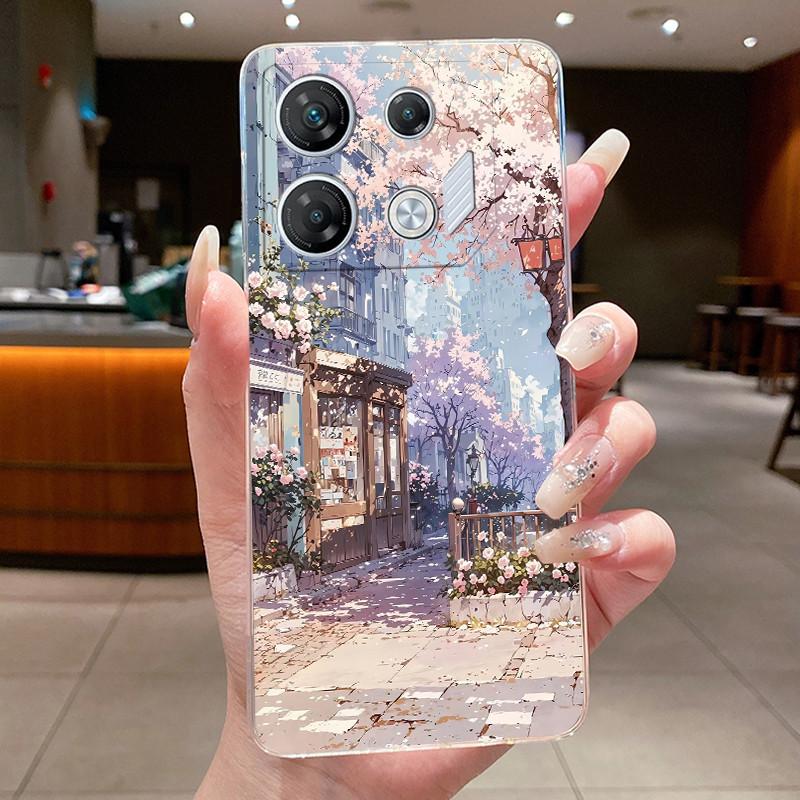 Чехол для infinix GT 10 Pro Роскошный Дракон Милый Крутой Мальчики Девочки Прозрачный Чехол для Телефона Задняя Крышка infinix GT10 Pro GT10Pro Корпус