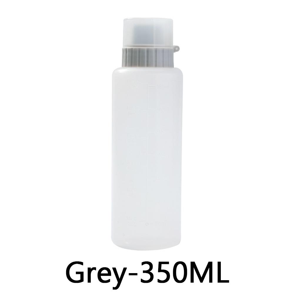 Бутылка для соуса 350 мл с 5 отверстиями, кухонная бутылка для кетчупа и горчицы, прозрачный диспенсер для майонеза и меда, емкость для хранения соуса