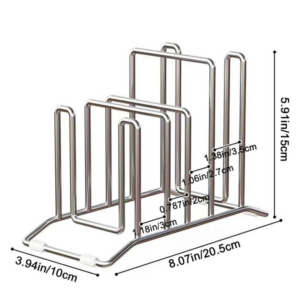 Держатель для разделочных досок, устойчивый к ржавчине, Вертикальный держатель для посуды, Практичная подставка для разделочных досок для дома