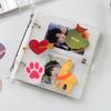 3 Inch Polaroid Photo Album Cute Bear Transparent Jewelry Small Card Collection Storage Book Mini Loose Leaf