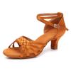 Средний каблук Женская обувь для латиноамериканских танцев Танго Обувь для девочек Вальс Сальса Чача Обувь для бальных танцев Вечеринка Каблук 5 см