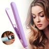 Hair Straightener Curling 2 In 1 Multi-function Styling Tool Quick Heating Ceramic Plate Non-damaging Design Bangs Clip