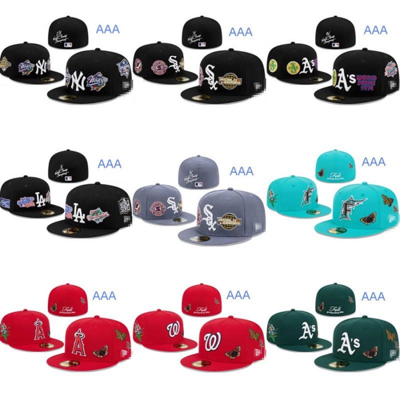 Unisex Embroidered Flat Brim Baseball Cap Cotton Blend Adjustable Snapback Hat Sports Casual Wear