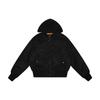 Мужская бомбер-куртка с капюшоном 'Black' с принтом-маскотом DR-FW22-503