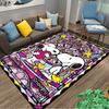 Retro Cartoon Snoopy Kawaii Dog Area Rug 3D Carpet for Living Room Home Decor Large Area Rug Bedroom Rug Non-slip Floor Mat Gift