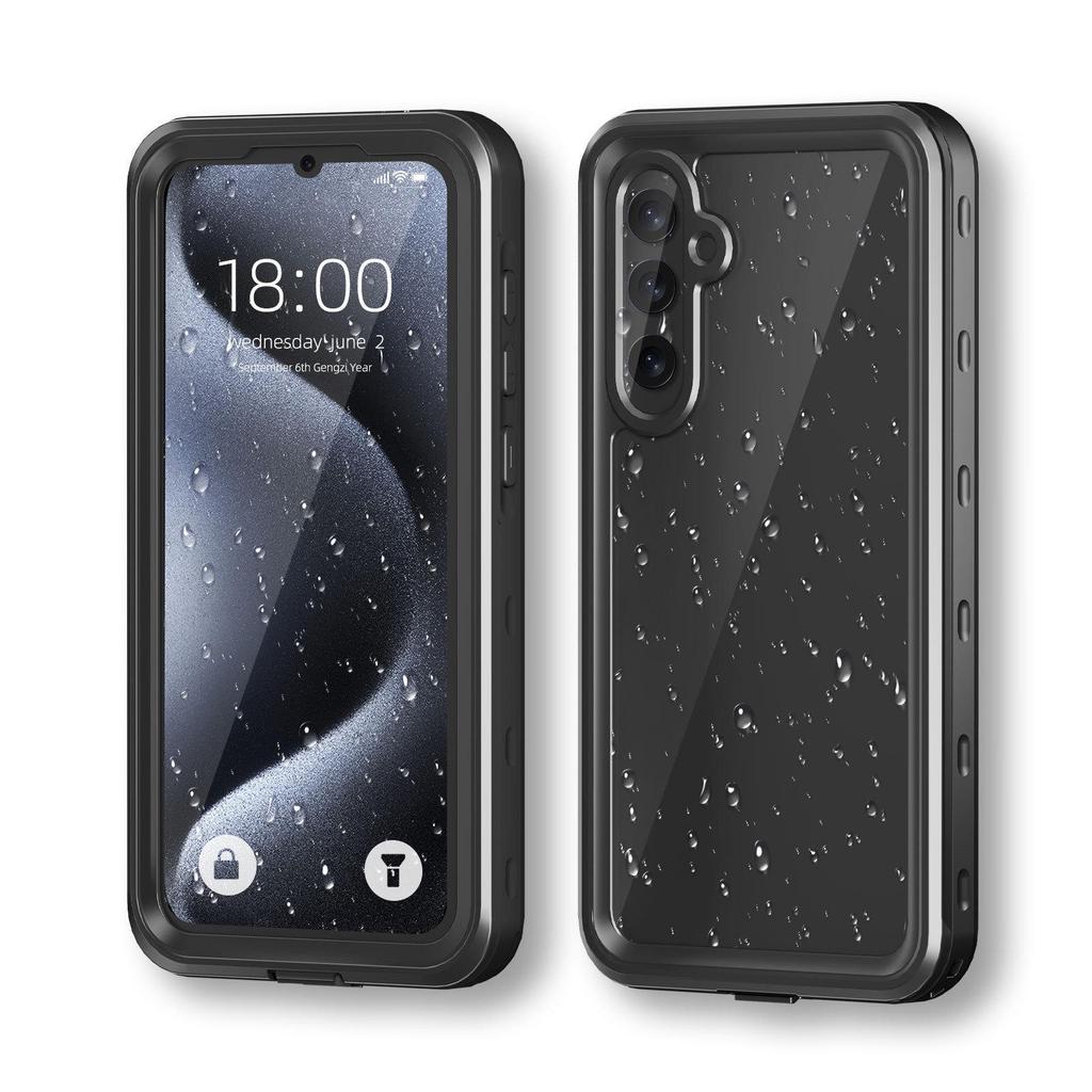 Samsung A54/A12/A35 5G Красный Перец Водонепроницаемый, Ударопрочный Прозрачный Чехол для Телефона