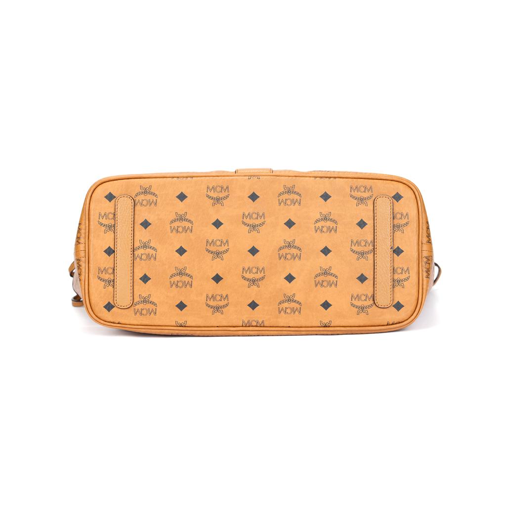 MCM Liz Classic Monogram Reversible Tote Bag Large Capacity Shopping Shoulder Bag Canvas And Leather Handbag Medium Women tote MWP7AVI22CO001