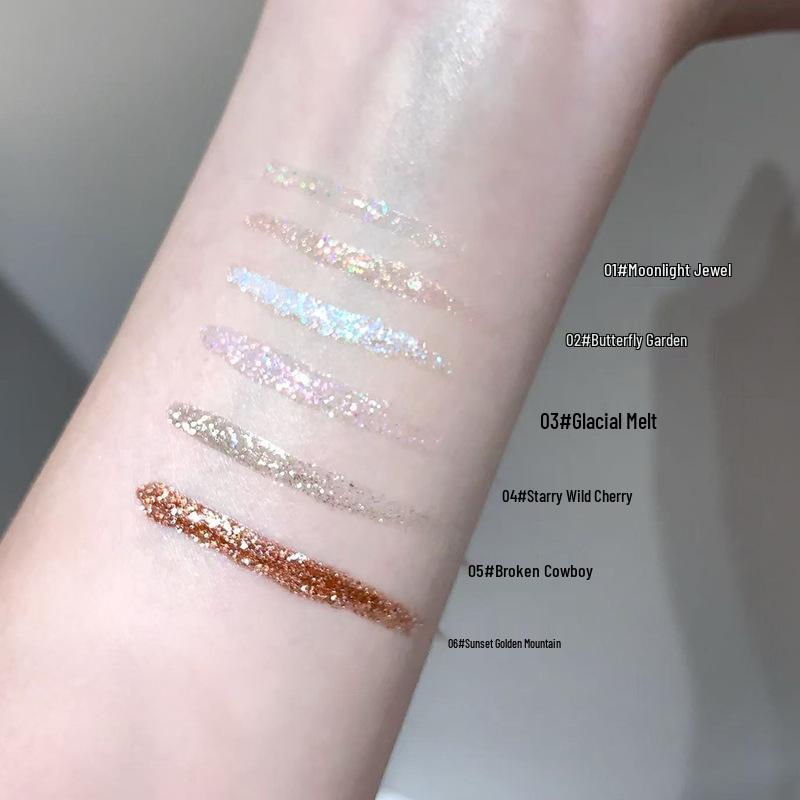 **Colordance Dazzling Starlight Перламутровые жидкие тени для век**