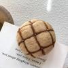 Wool Felt French Bread Hair Clip Pretzel Pineapple Bun Brooch Funny Raisin Toast Pin  Students