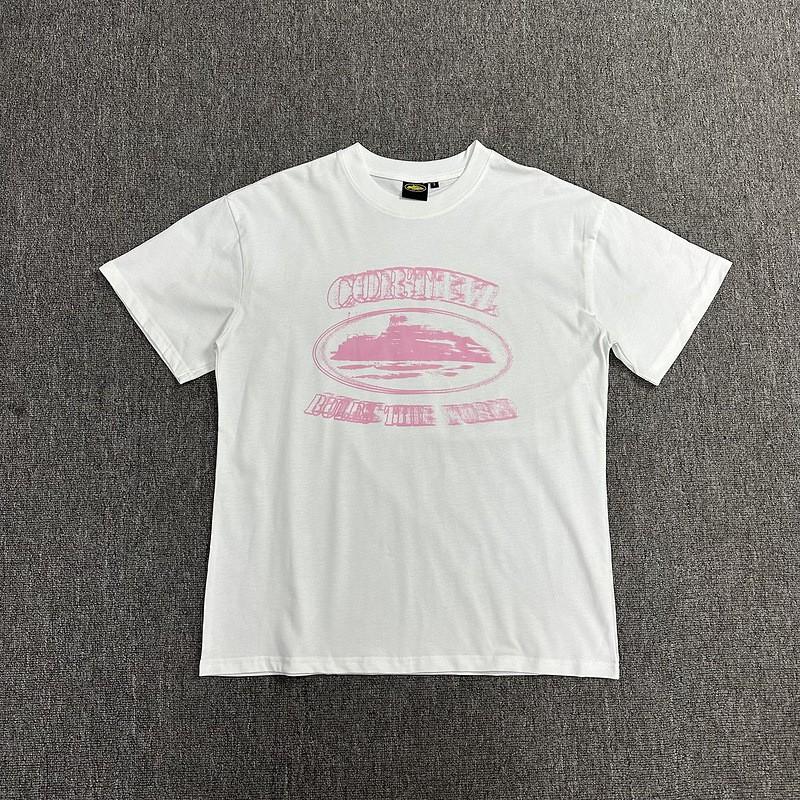 Corteiz Alcatraz Series Loose Fit Short Sleeve T-Shirt Young Men Streetwear