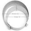 Retractable Stainless Steel Circle Mousse Ring Baking Tool Set Cake Mould Mold Size Adjustable Bakeware