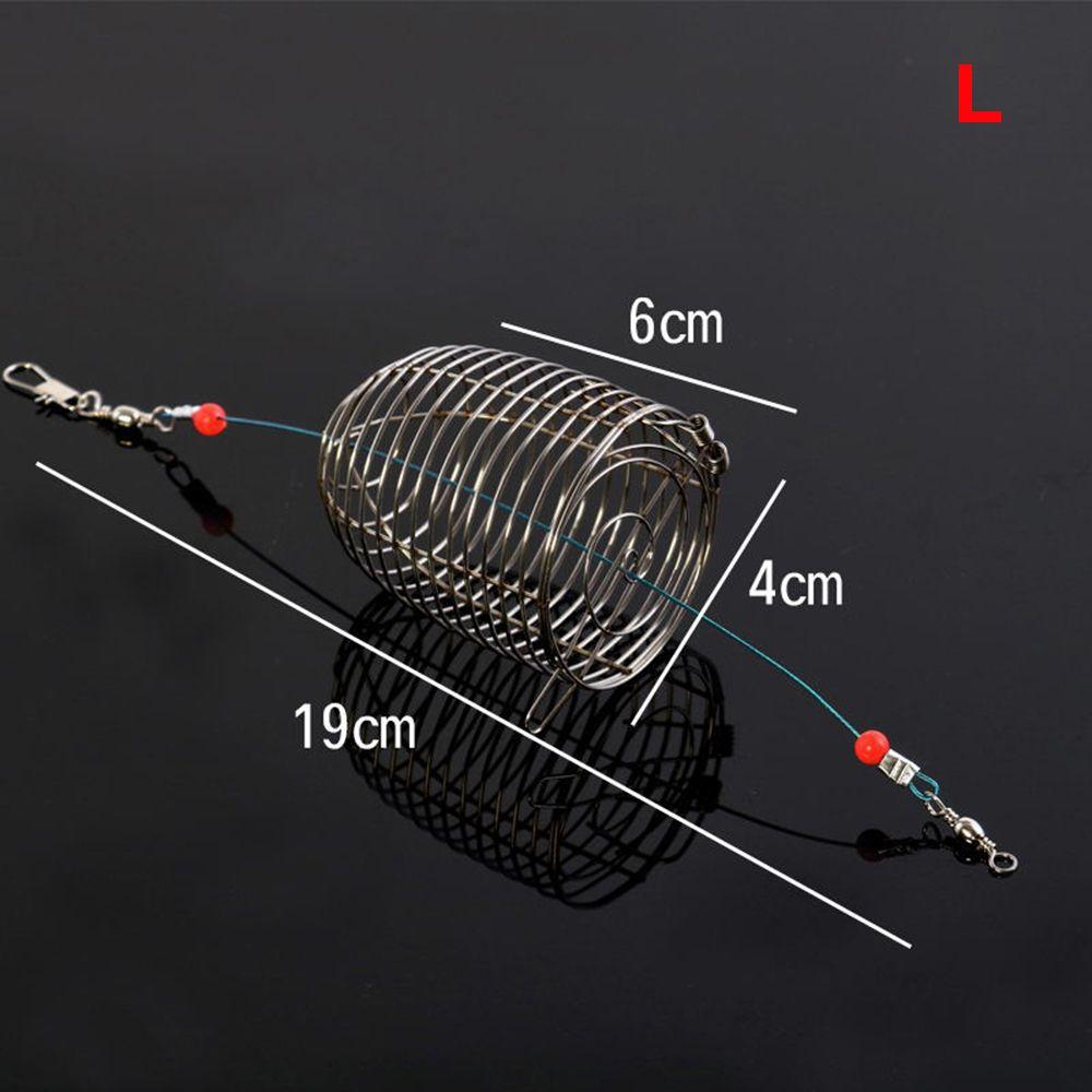 Small Holder Fish Bait Tackle Accessory Bait Basket Lure Cages Fishing Feeder Fishing Bait Cage