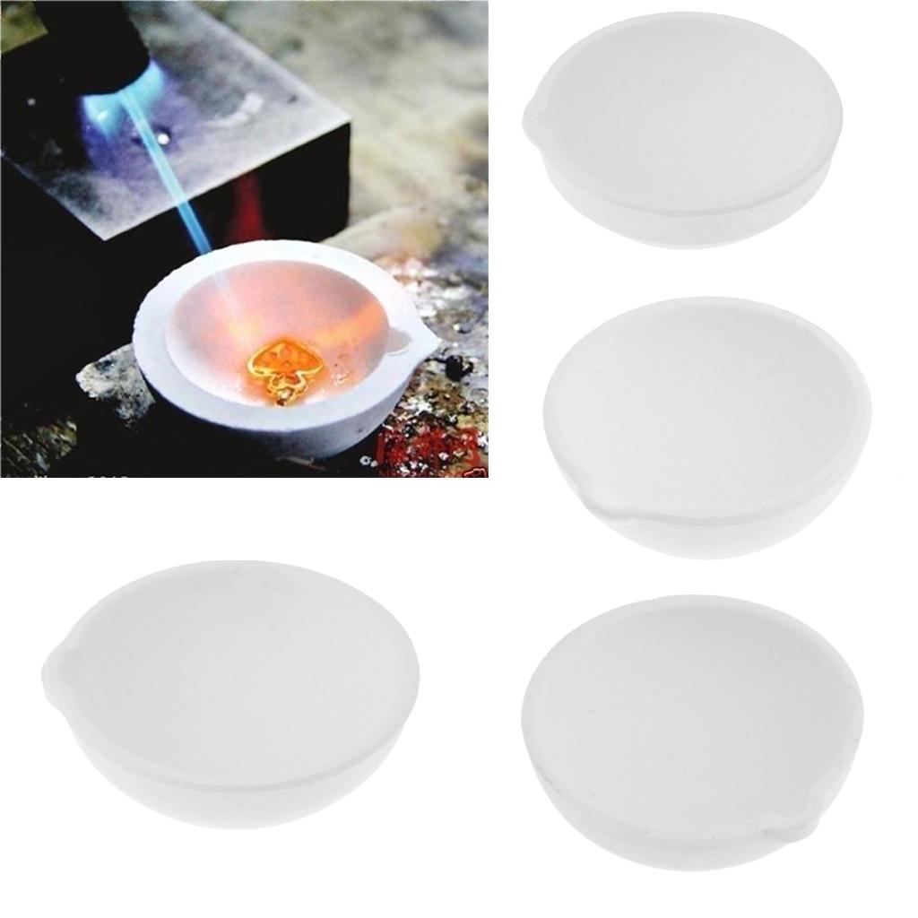 Melting Crucible Bowl Pot Cup Dish Casting Made From High Material Suitable for Metal Alloy