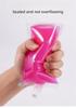 Portable leak-proof food-grade plastic sub-bottling set (including hidden storage bags) contains 12 pieces: 100ml * 4, 200ml * 4, 300ml * 4, suitable