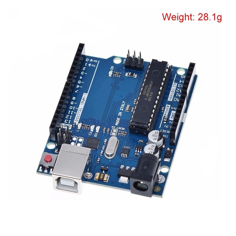 Официальная коробка UNO R3, 1 комплект, ATMEGA16U2/UNO + WiFi R3, чип MEGA328P CH340G для Arduino UNO R3, макетная плата WeMos ESP8266