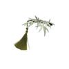 1pc Bamboo Shadow Fusu~Bamboo Imitation Wrapped Flower Pearl Hair Clip Chinese National Style Super Fairy Clip Hair Clip