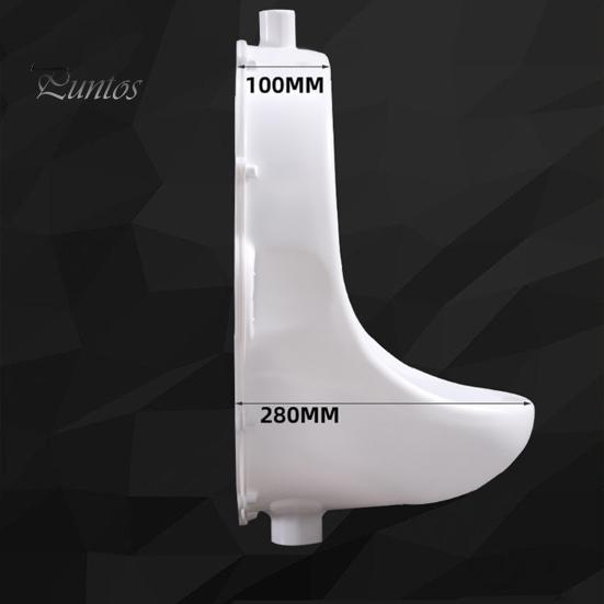 Настенный мужской писсуар со шлангом, брызгозащищенный. Простая установка. Многоразовый писсуар для временной строительной площадки. Безводный писсуар.