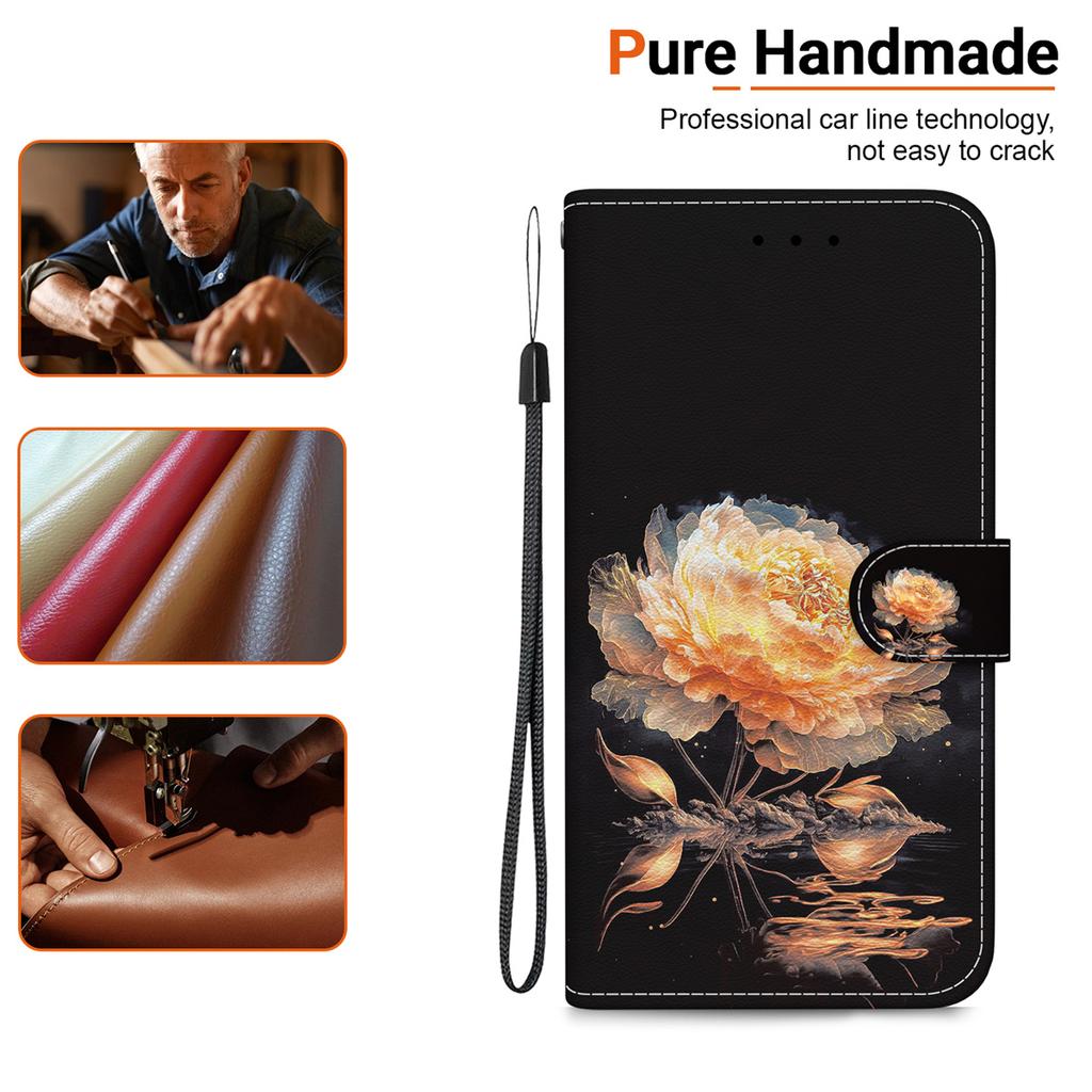 For Nokia Series.XR21,C31,C21 Plus,XR20,5.4,6.2,G42,X30,G300,1.4,3.4,2.2,C12,G60,G11,G20,C21...Fashion Paintings Pattern Flip Wallet PU Leather Case