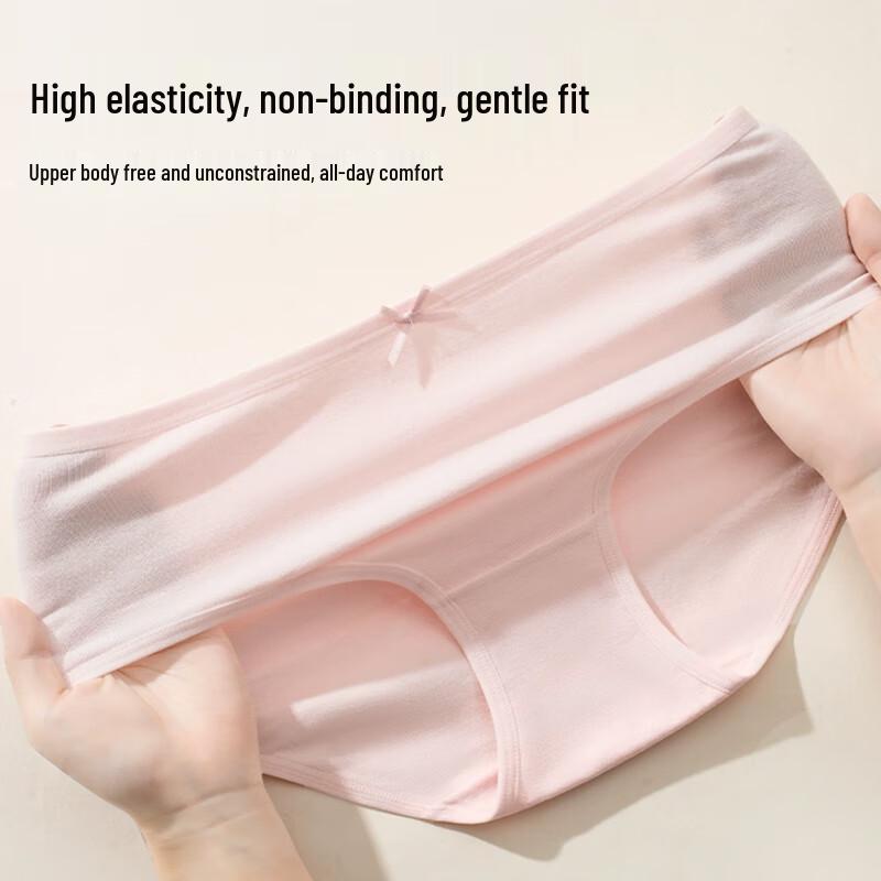 Yalu Women's 10A Antibacterial Cotton Briefs (6-Pack)