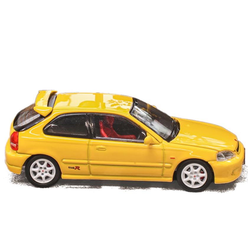 Focal Horizon FH x Model One 1/64 Honda Civic Type-R (EK9) - Phoenix Yellow (Finished Product)