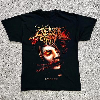 Футболка группы Chelsea Grin Музыка США Футболка Все размеры от S до 5XL SEG_420 Унисекс Футболка