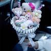 Букет из плюшевых кукол Hello Kitty - Милые мультяшные цветы, подарок на день рождения для девушки или лучшей подруги