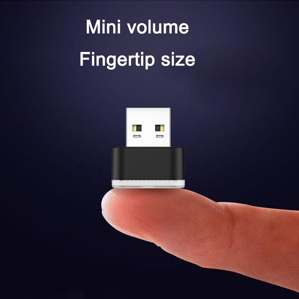 USB Светодиодный Автомобильный Свет Автомобильный Внутренний Атмосферный Свет Декоративная Лампа Аварийный ПК Автомобильный Цветной Свет Автомобильные Аксессуары