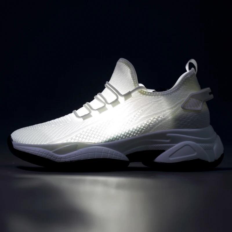 Summer Breathable Sneakers Men Elevator Shoes Height Increase Shoes for Men Casual Insole 7cm Sport Shoes Man Shoes Taller Shoes