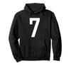 Number Seven #7 Sports Team Uniform Hoodie