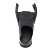 Freediving Fin Foot Pocket TPR Longblade Long Wing Diving Fin Foot Pocket for Swimming Equipment Black S(37 To 38)