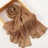 Long Islamic Turban Chiffon Malaysia Headscarf Elegant Wraps Shawl  Women