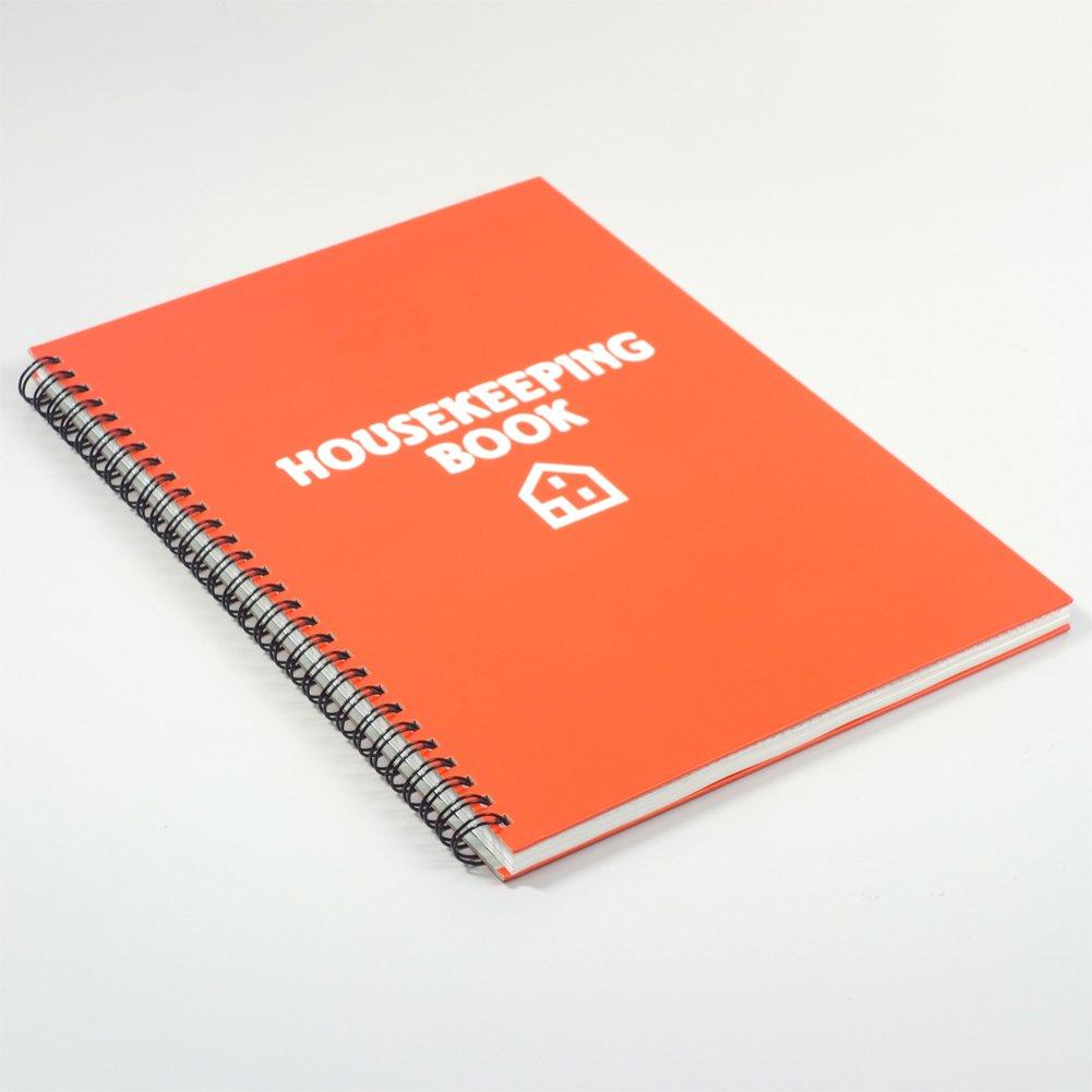 KOKUYO Note Household Account Book Twin Ring Binding 64 Sheets B5 Red Sui-T210R