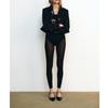 Autumn and Winter New Women clothes Graceful Bow Button Decoration Long sleeve Lapel Texture Outerwear 8711123